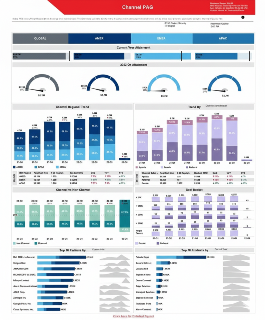 Global Channel PAG Revenue & Attainment